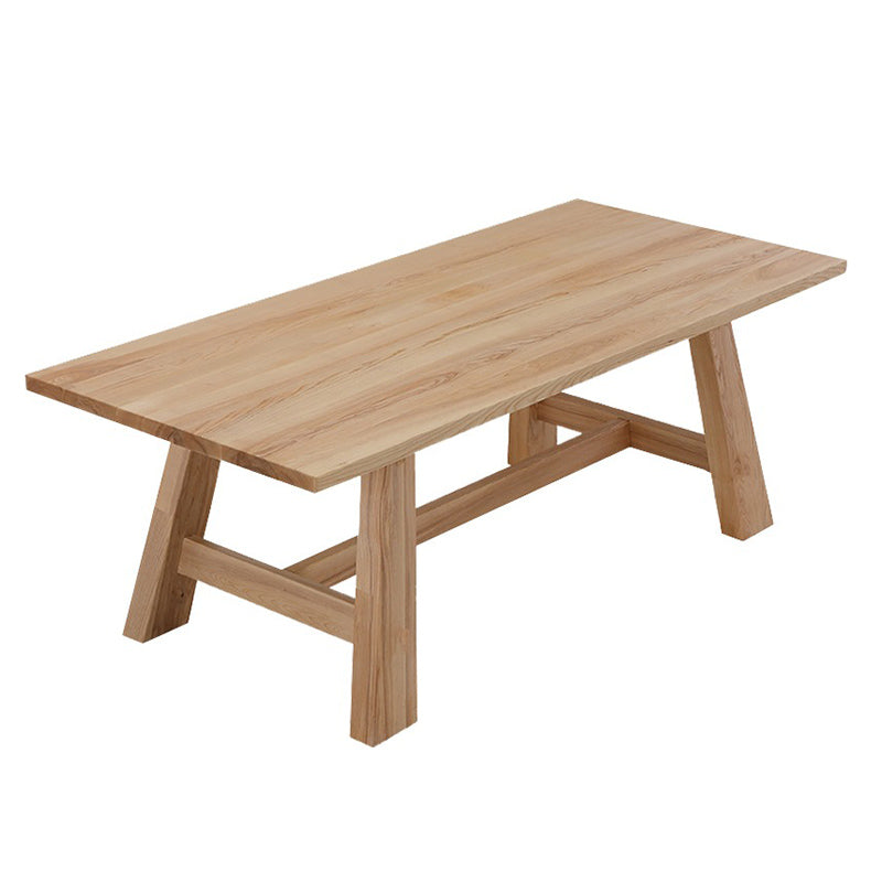 Industrial 1/6 Pieces Dining Set Rectangle Wood Dining Table for Dining Room