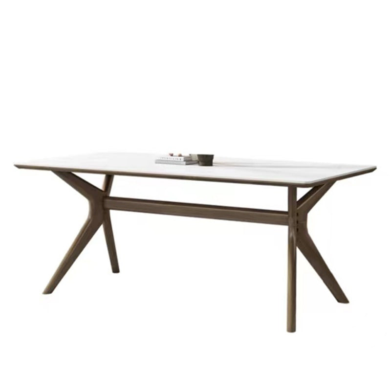 Modern 1/2/5/6 Pieces Dining Set Rectangle Stone Dining Table for Dining Room