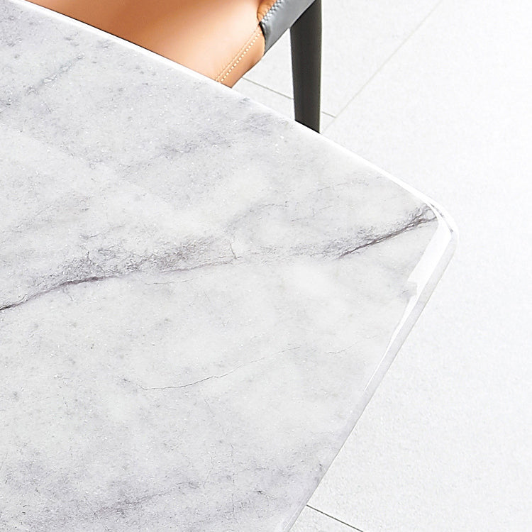 Rectangle Modern Dining Table Set 1/2/5/7 Pcs Dinette Set for Dining Room