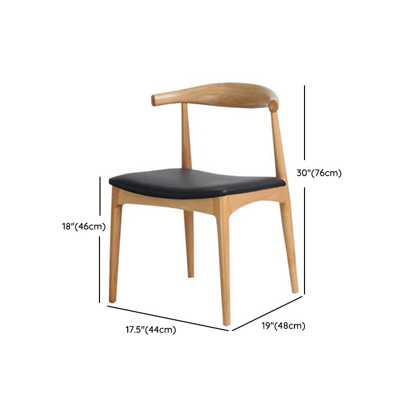 Light Brown Wood Dining Set 1/2/5 Pieces Industrial Dinette Set with Wooden Chairs