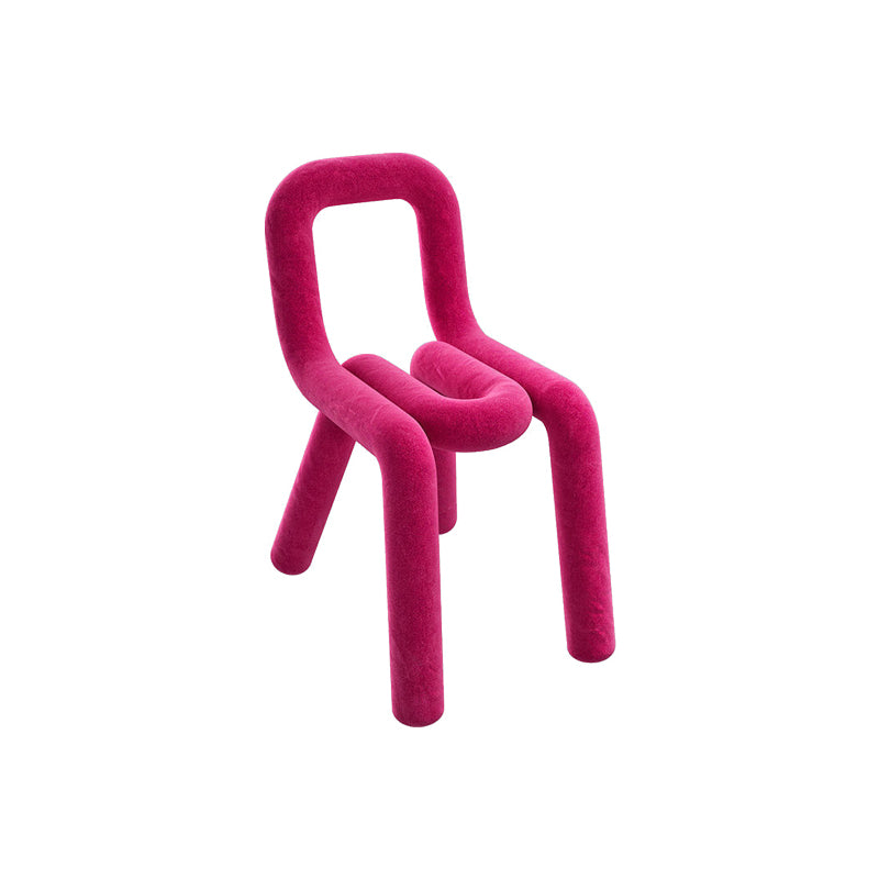 Home Fabric Side Chair Designer Style Open Back Armless Chair Set