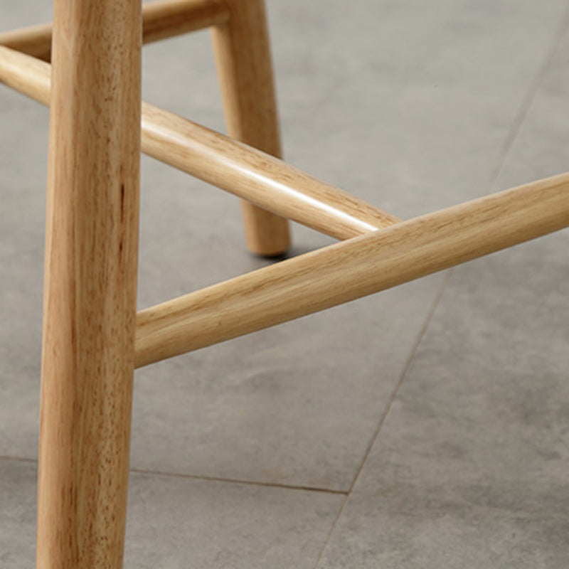 Wood Modern Style Dining Chair Windsor Back Side Chair for Dining Room