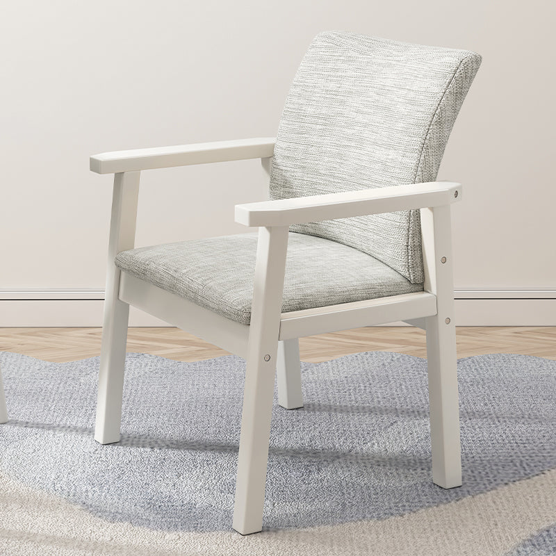 Solid Wood Dining Chair Modern Style Arm Chair for Dining Room