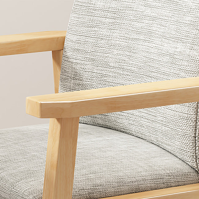 Solid Wood Dining Chair Modern Style Arm Chair for Dining Room