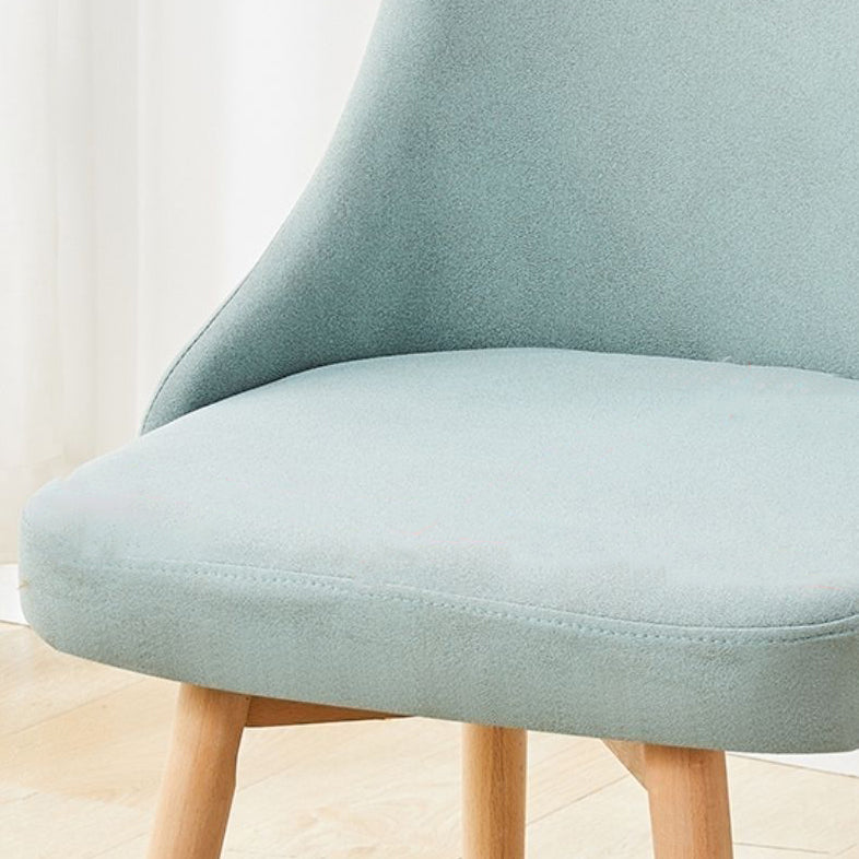 Solid Wood Dining Chair Industrial Style Swivel Side Chair for Dining Room