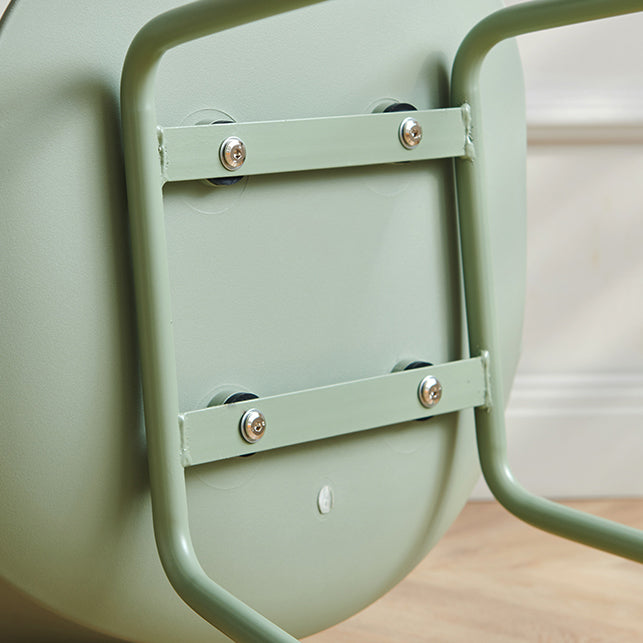 Scandinavian Plastic Counter Stool Armless Bar Stool for Living Room