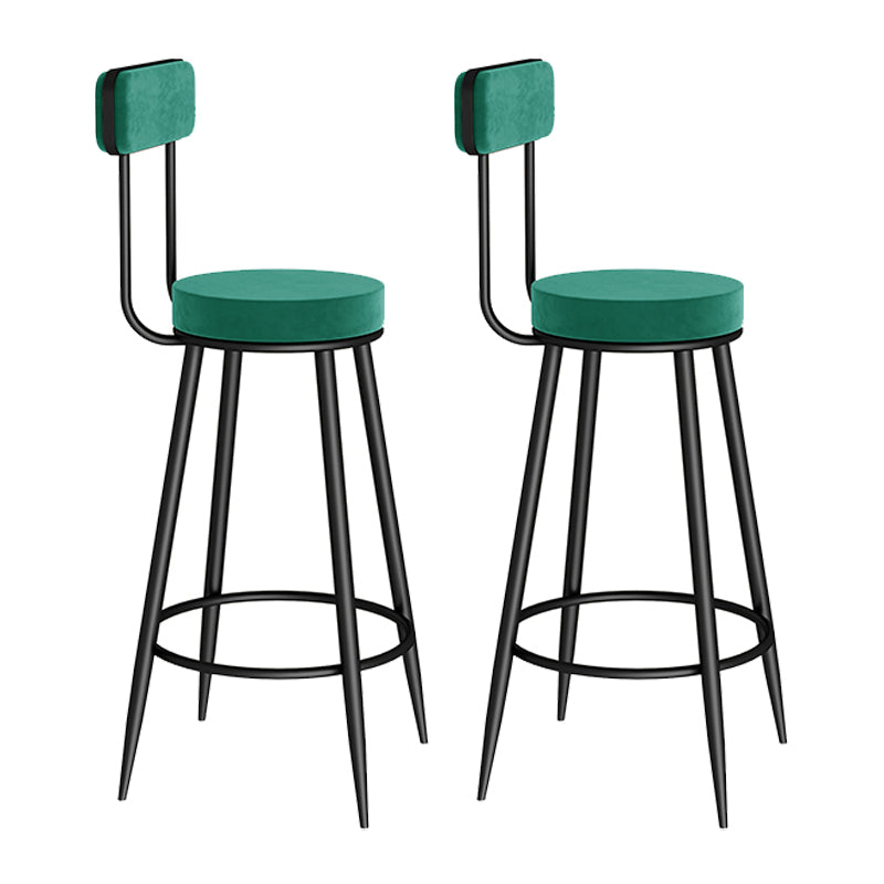 Low Back Counter Height Stools Armless Counter Bar Stool for Restaurant