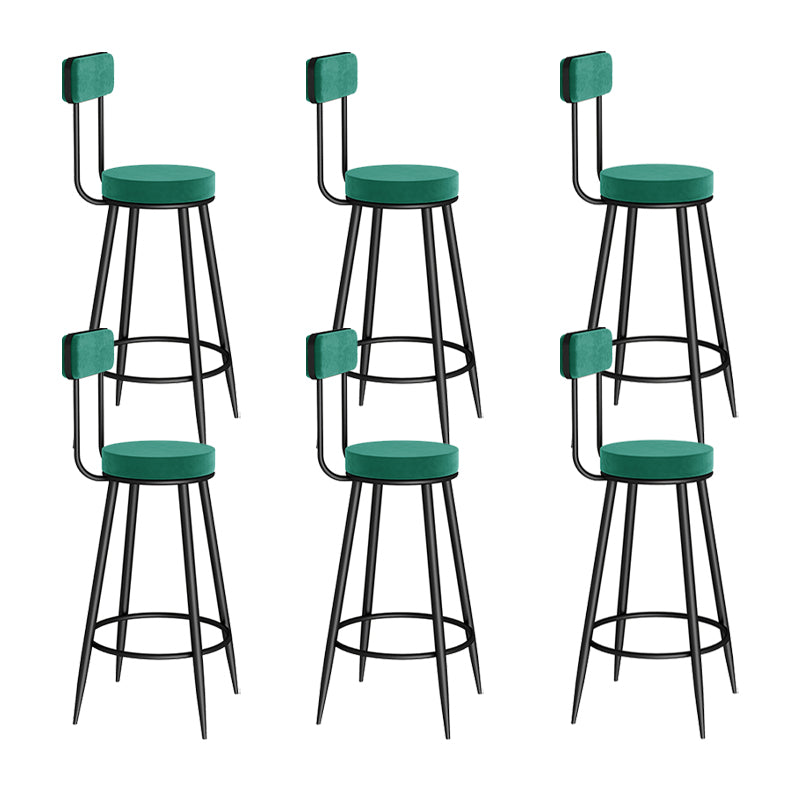 Low Back Counter Height Stools Armless Counter Bar Stool for Restaurant