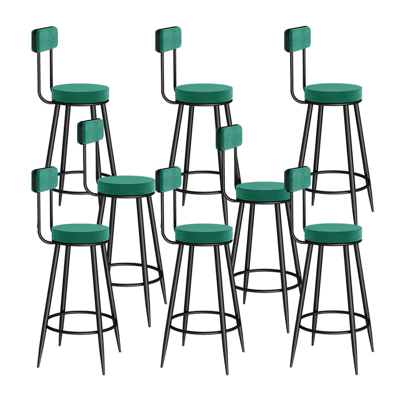Low Back Counter Height Stools Armless Counter Bar Stool for Restaurant
