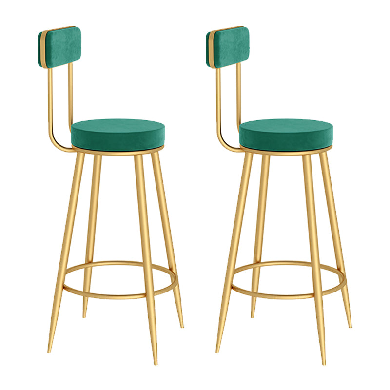 Low Back Counter Height Stools Armless Counter Bar Stool for Restaurant