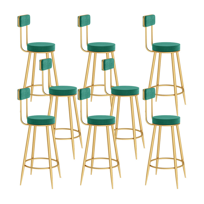 Low Back Counter Height Stools Armless Counter Bar Stool for Restaurant