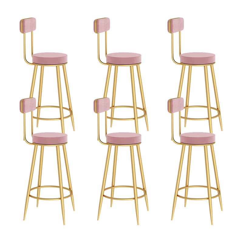 Low Back Counter Height Stools Armless Counter Bar Stool for Restaurant