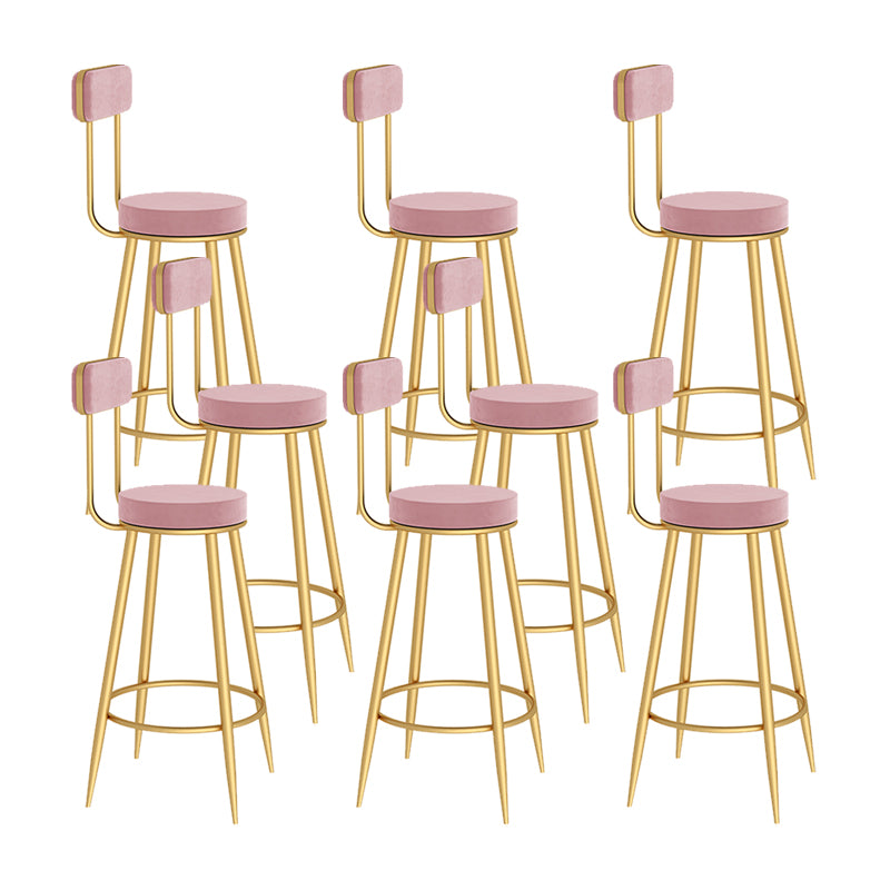 Low Back Counter Height Stools Armless Counter Bar Stool for Restaurant