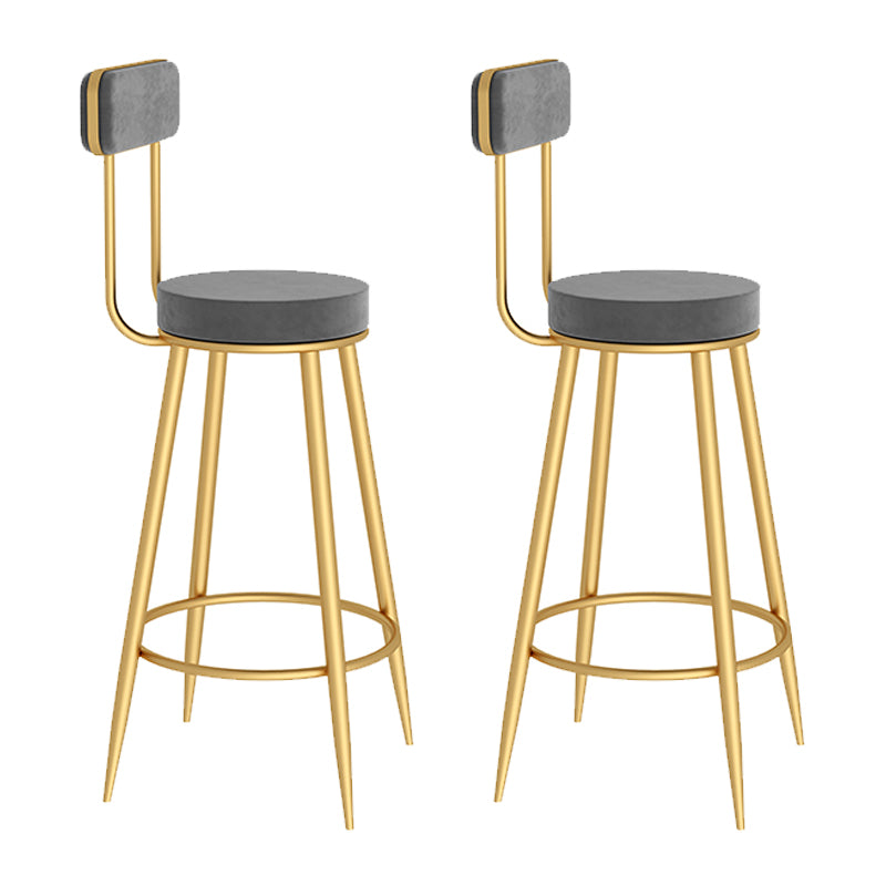 Low Back Counter Height Stools Armless Counter Bar Stool for Restaurant
