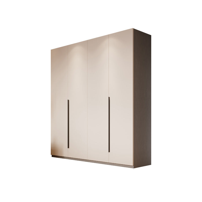 Modern Wood Wardrobe Armoire Freestanding Soft Close Doors Wardrobe Cabinet