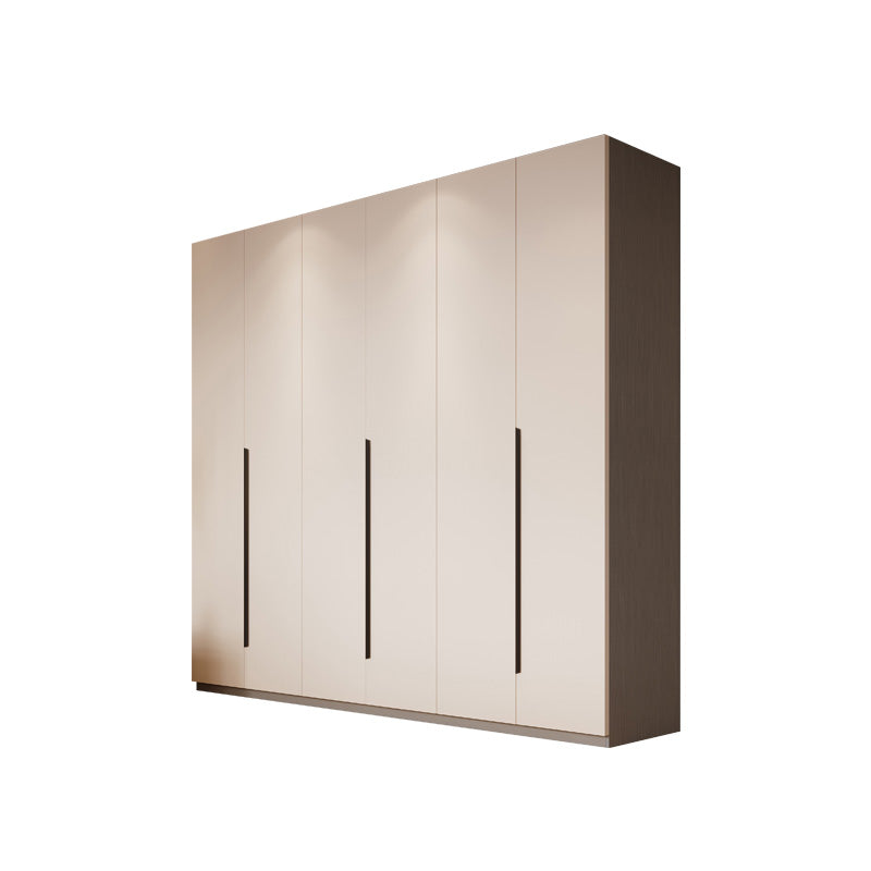 Modern Wood Wardrobe Armoire Freestanding Soft Close Doors Wardrobe Cabinet