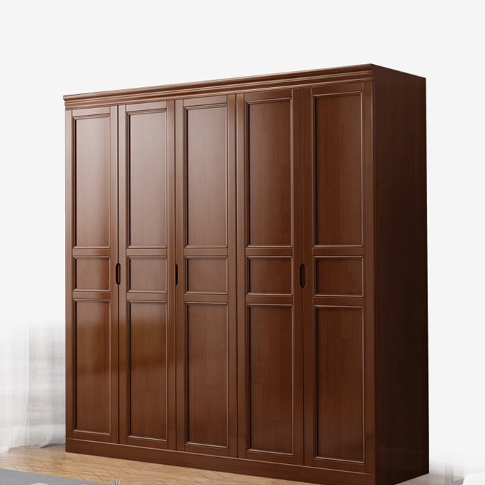 Matte Finish Rubberwood Cabinet Traditional Bedroom Storage Cabinet