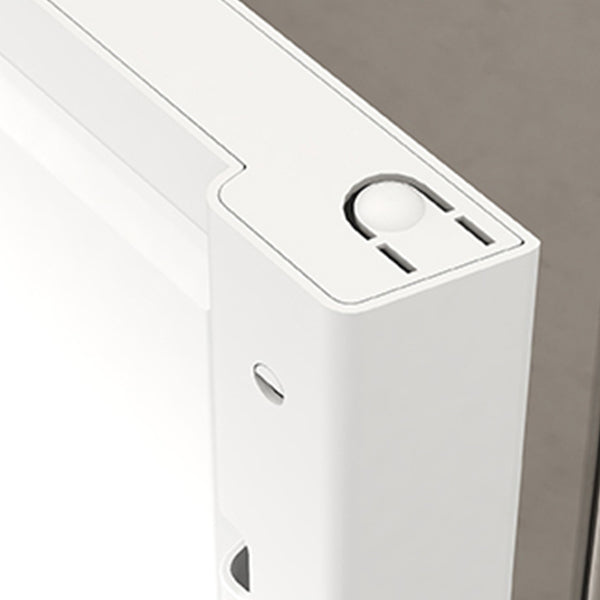 Bedroom Plastic Cabinet with Hinged Doors Matte Finish Modern Storage Cabinet