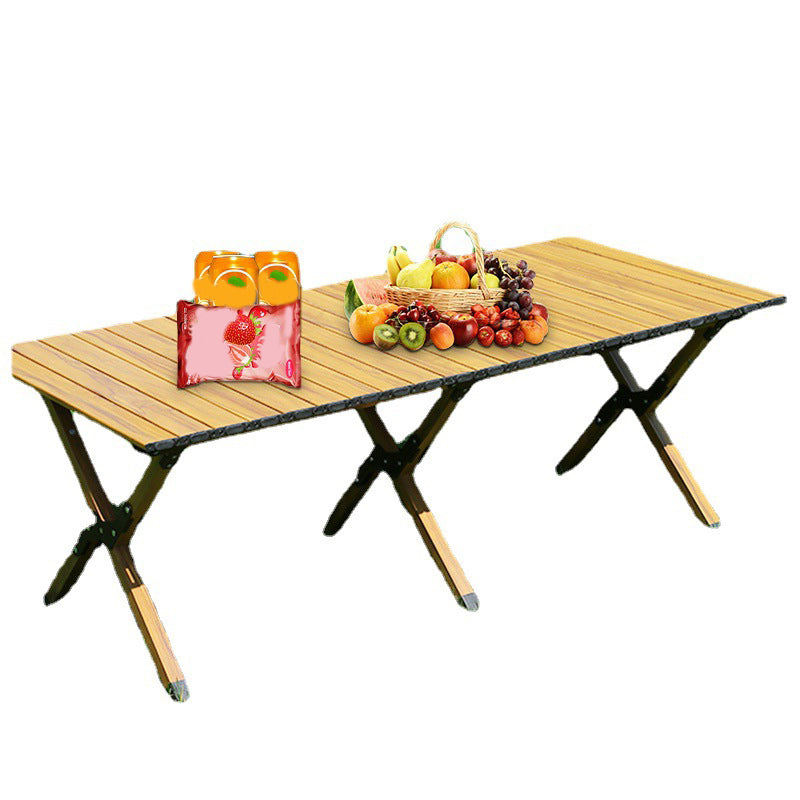 Modern Brown Picnic Table Set 1/3/5 Pcs Fold and Store Picnic Set