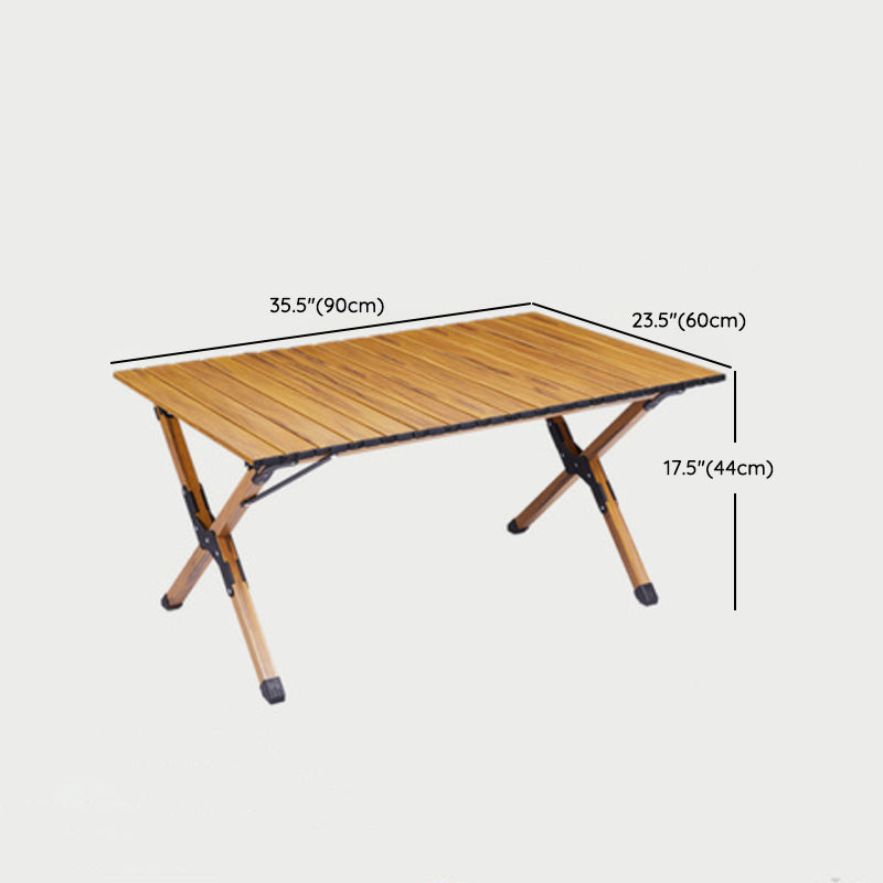 Modern Brown Picnic Table Set 1/3/5 Pcs Fold and Store Picnic Set
