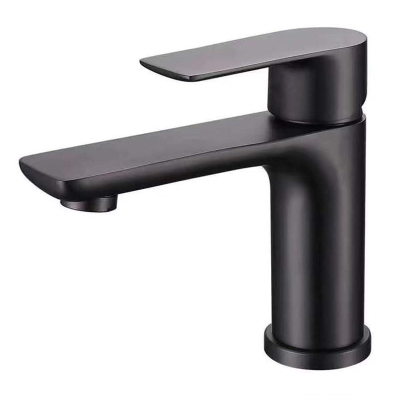 Modern Vessel Faucet Copper Single Handle Low Arc Vessel Faucet for Home