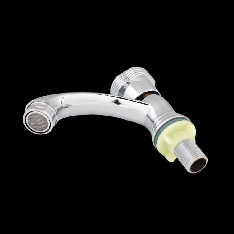 Modern Bathroom Faucet Chrome Knob Handle with Water Hose Vessel Sink Faucet