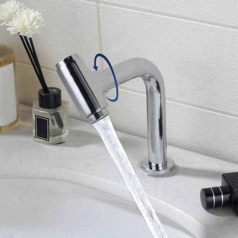 Modern Style Vanity Sink Faucet Swivel Spout Bathroom Faucet