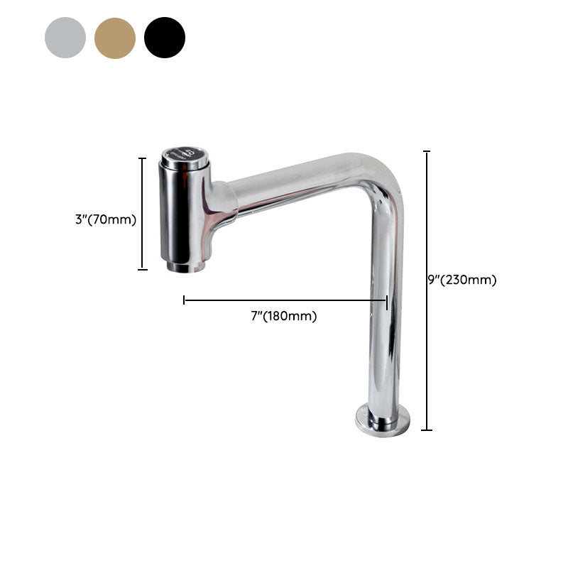 Modern Style Vanity Sink Faucet Swivel Spout Bathroom Faucet