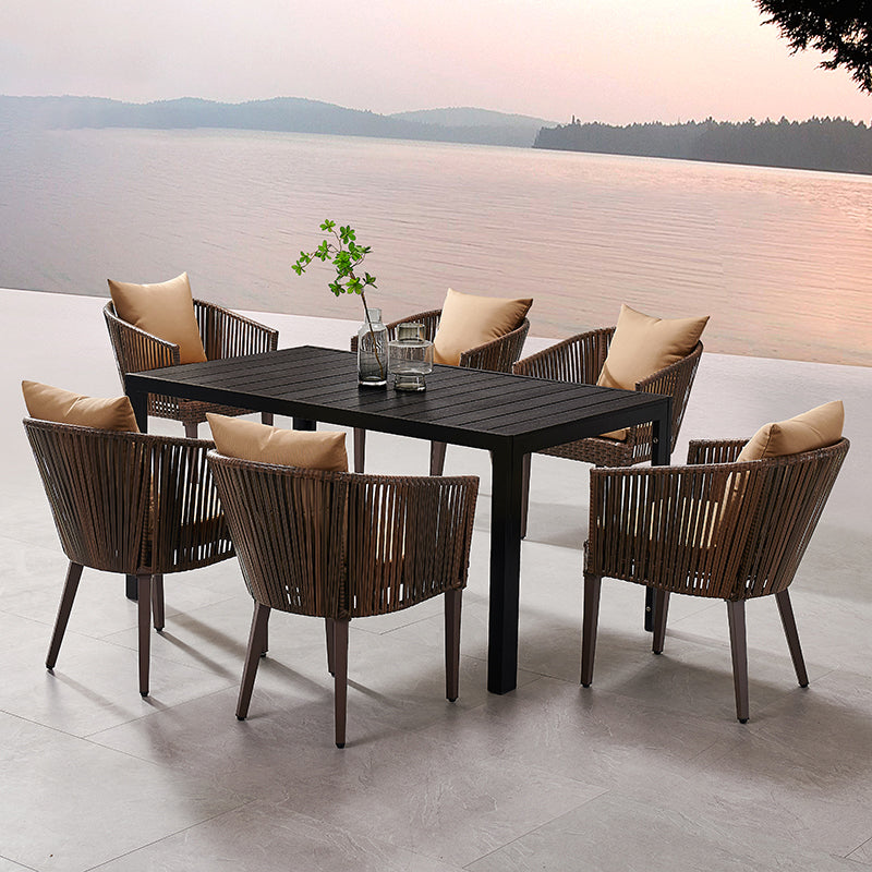 Boho Style Dining Set 2/5/7 Pieces Water Resistant Dining Set