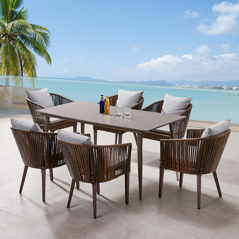 Boho Style Dining Set 2/5/7 Pieces Water Resistant Dining Set