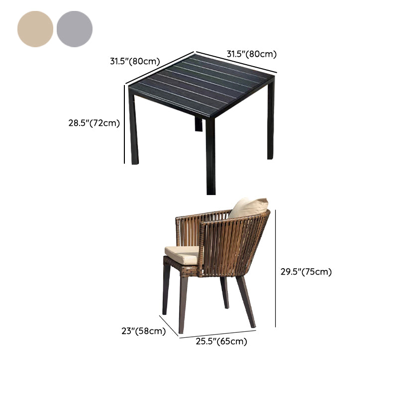 Boho Style Dining Set 2/5/7 Pieces Water Resistant Dining Set