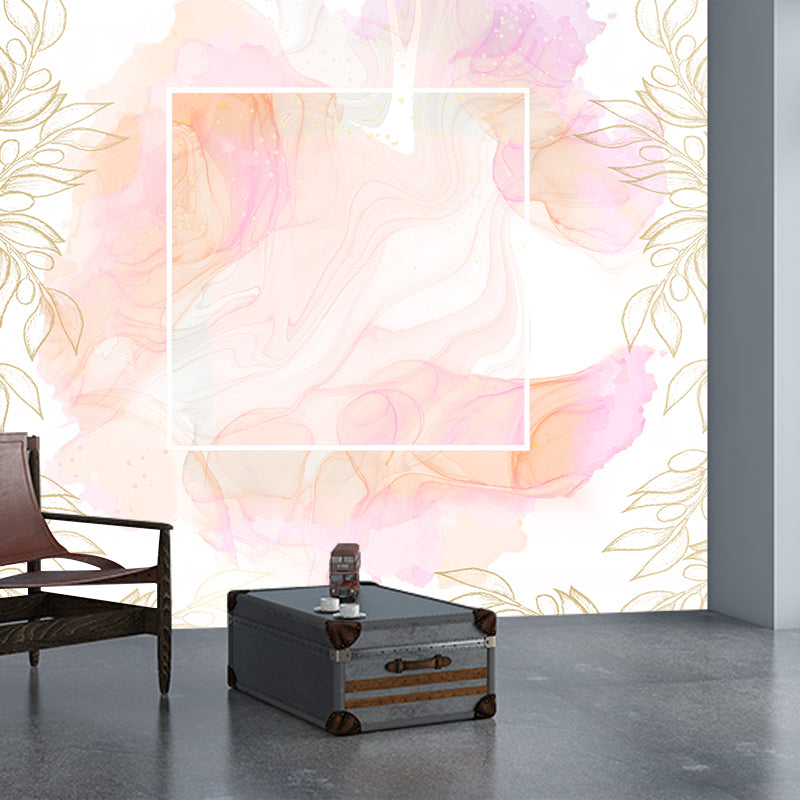 Illustration Mural Wallpaper Plant Decoration Indoor Wall Mural