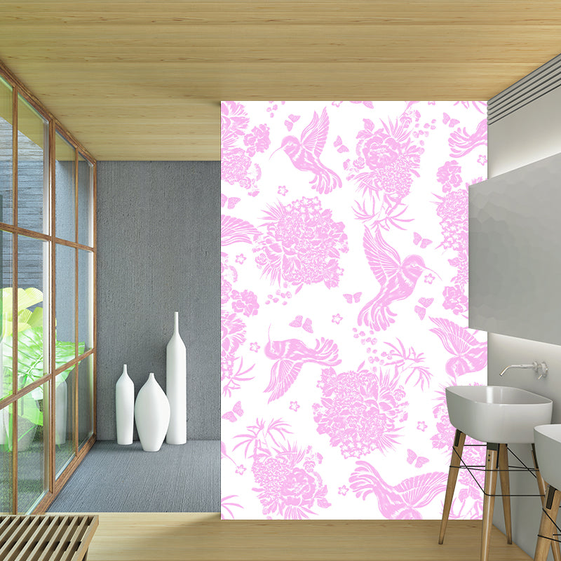 Plant Decorative Wall Mural Wallpaper Sitting Room Wall Mural