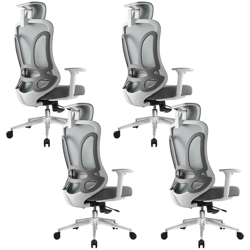 Removable Arms Desk Chair Modern Ergonomic Office Chair with Wheels