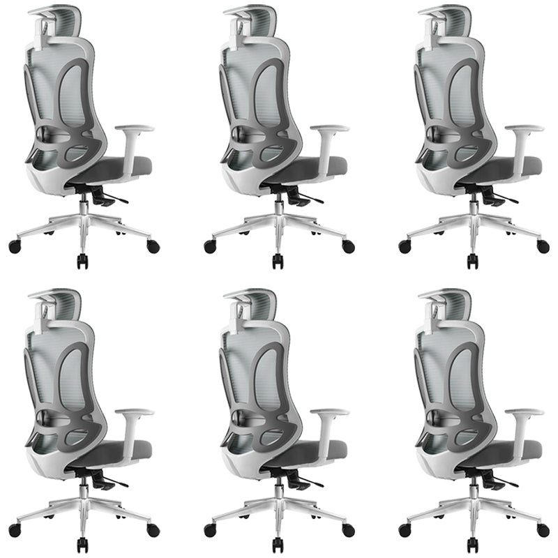 Removable Arms Desk Chair Modern Ergonomic Office Chair with Wheels