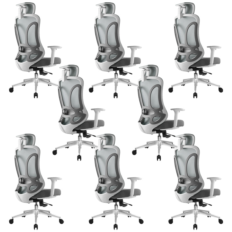 Removable Arms Desk Chair Modern Ergonomic Office Chair with Wheels