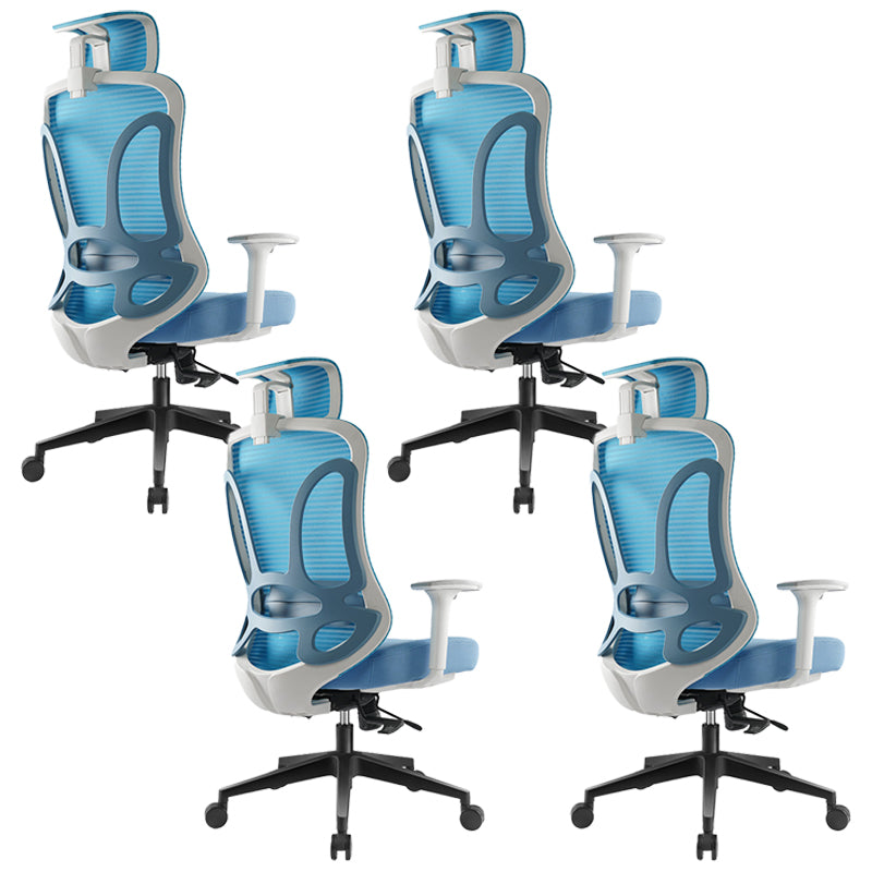 Removable Arms Desk Chair Modern Ergonomic Office Chair with Wheels