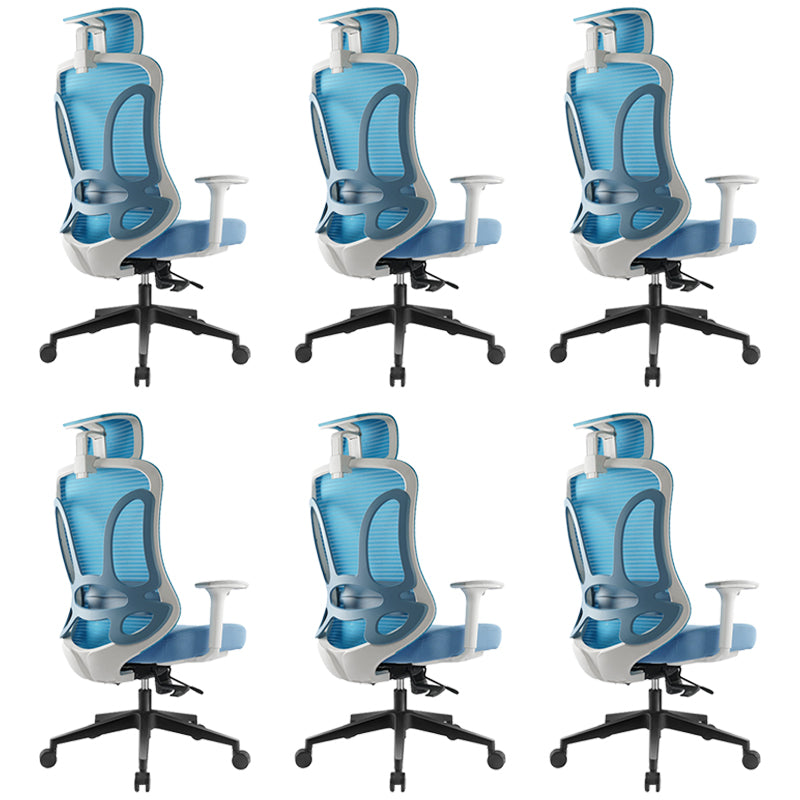 Removable Arms Desk Chair Modern Ergonomic Office Chair with Wheels