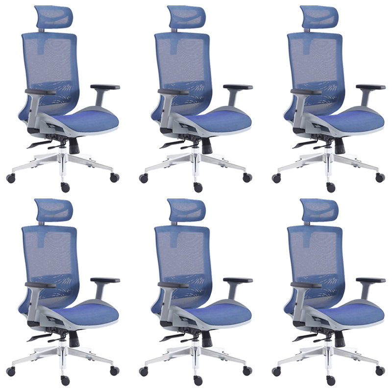 Removable Arms Desk Chair Modern No Distressing Office Chair with Wheels