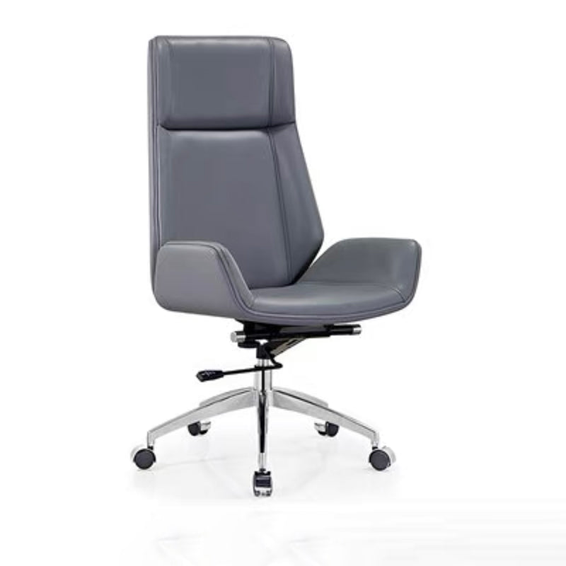 Contemporary No Arm Executive Chair Wheels Included Managers Chair for Office