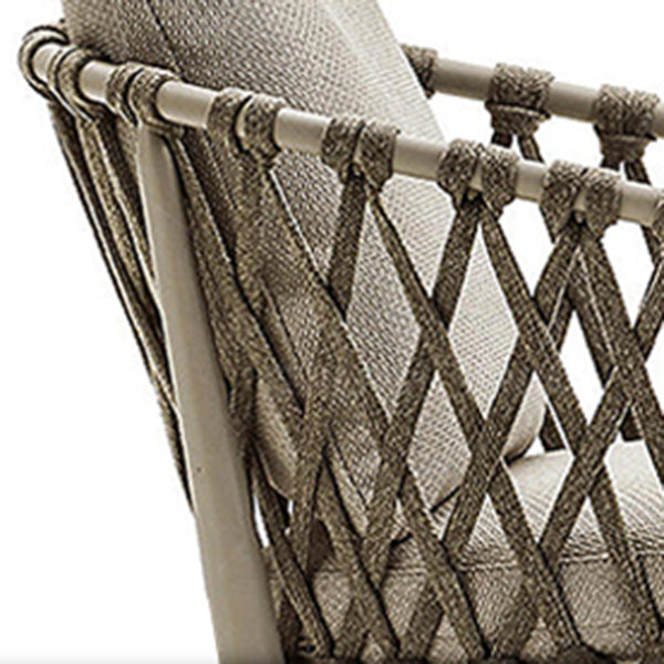 Boho Style Rectangular Dining Set Metal Base 1/3/5/7 Pieces Dining Set