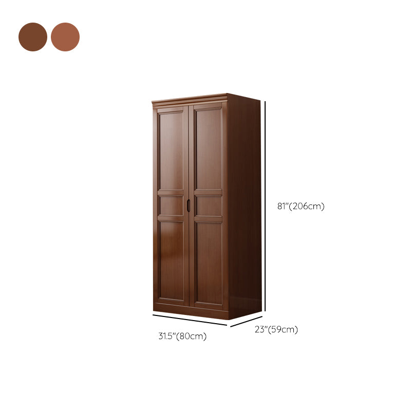 Solid Wood Traditional Cabinet with 1 Drawer Matte Finish Storage Cabinet