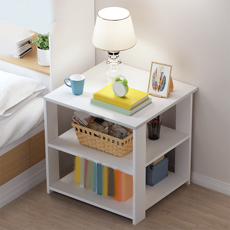 Engineered Wood Bookshelf  Standard Scandinavian Open Back Bookcase