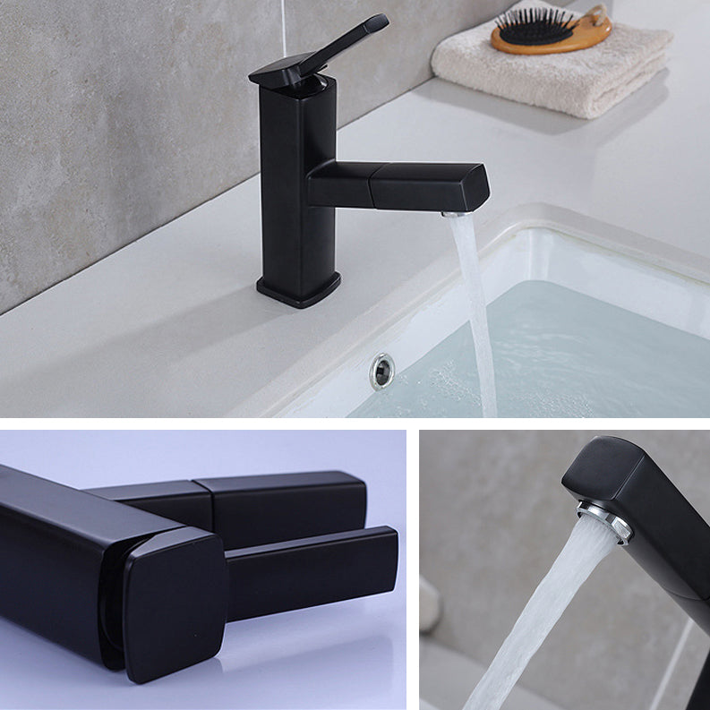 Glam Style Faucet Single Handle Centerset Faucet with Swivel Spout