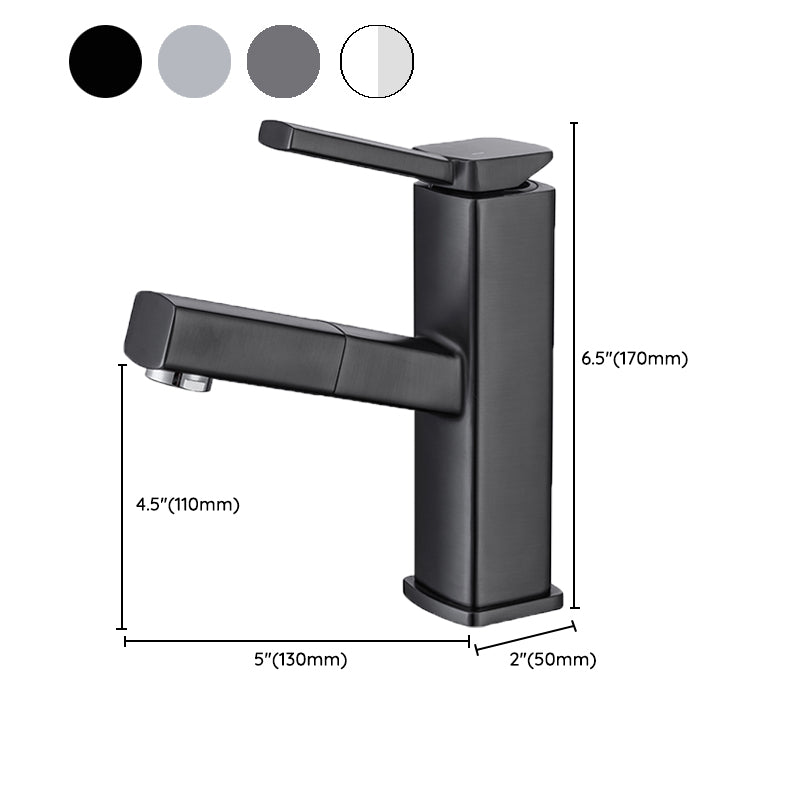Glam Style Faucet Single Handle Centerset Faucet with Swivel Spout