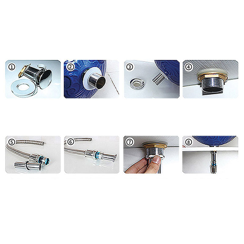 Tempered Glass Bathroom Sink Modern Style Bathroom Sink with Specialty Shape