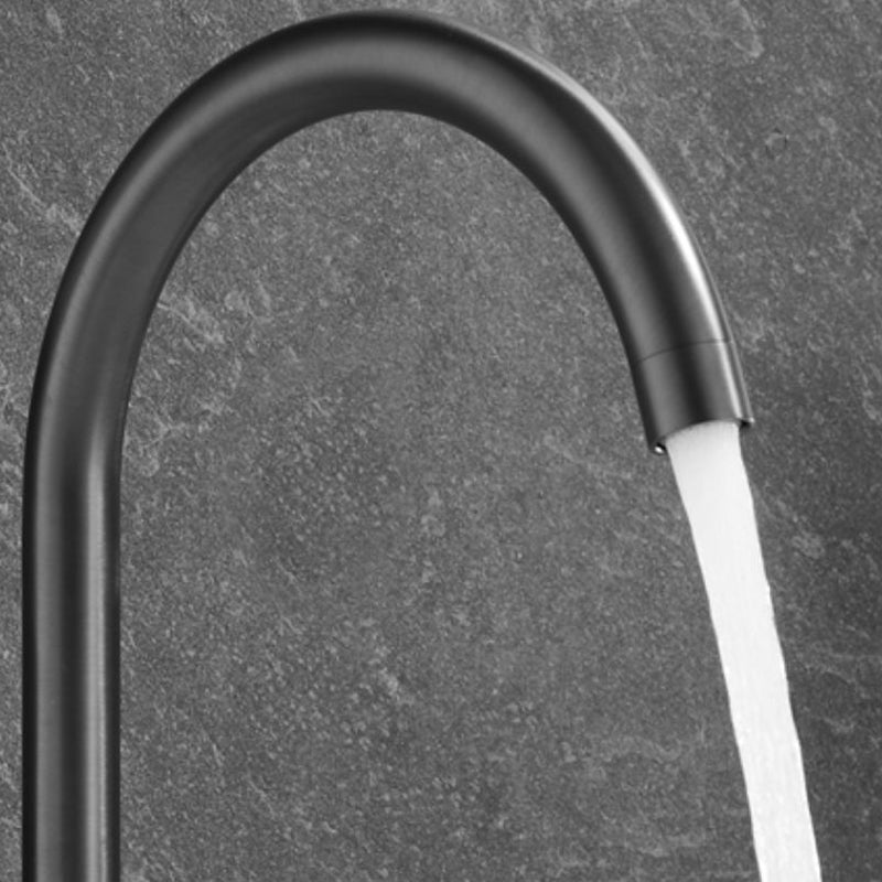 Traditional Deck Mounted Metal Tub Filler Three Handles Faucet