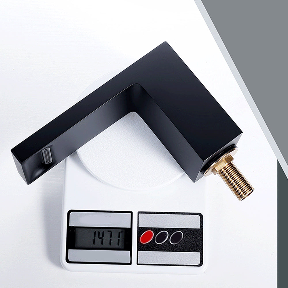 Modern Bathroom Faucet Rod Two-handle Waterfall Bathtub Faucet