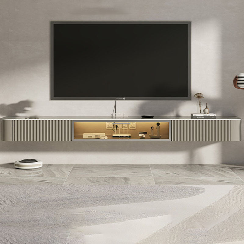 Contemporary TV Console Floating TV Media Console for Living Room