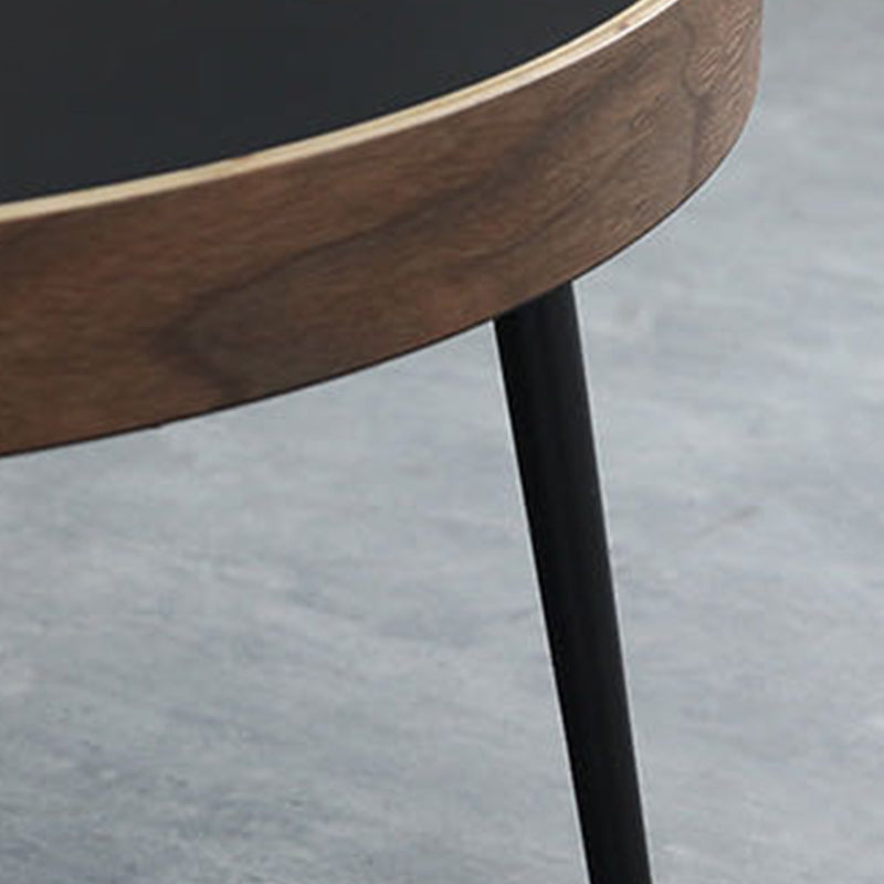 Contemporary Coffee Table 4 Legs Round Coffee Cocktail Table